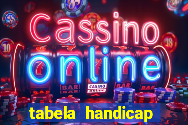 tabela handicap asiatico escanteios